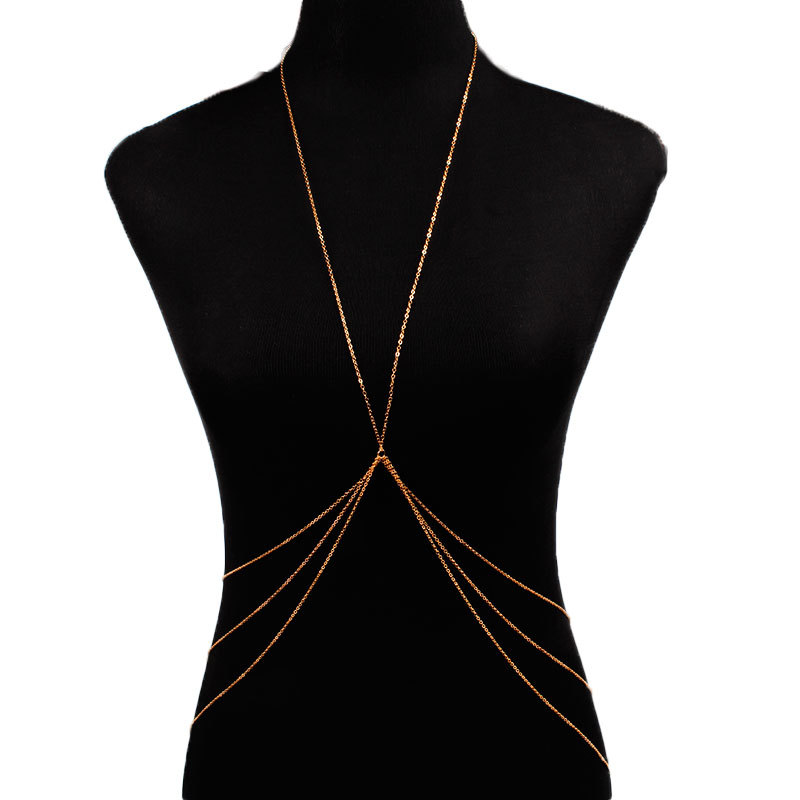 New Simple Style Chain Necklac - Body Jewelry Necklace ulasan dan harga