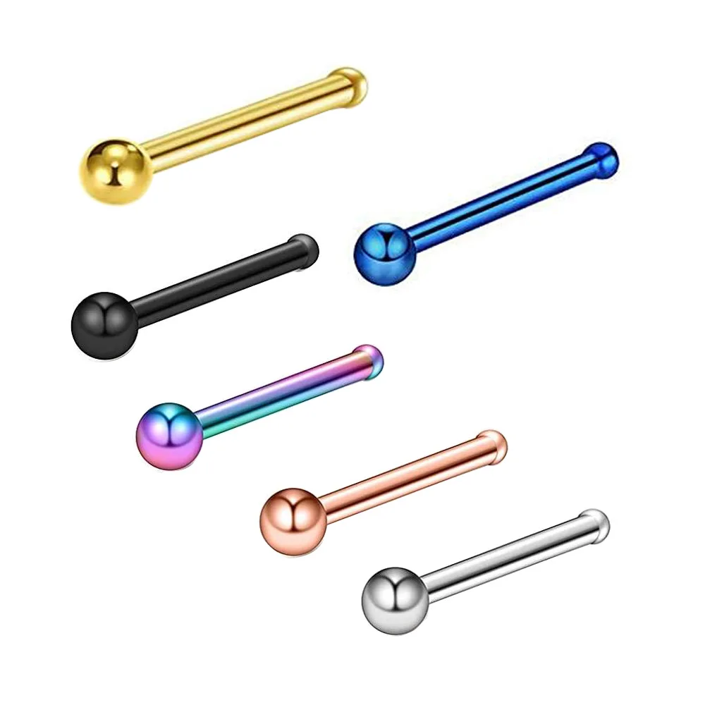 6pcs 20G 316L Surgical Steel C - Body Jewelry Surgical Steel ulasan dan harga