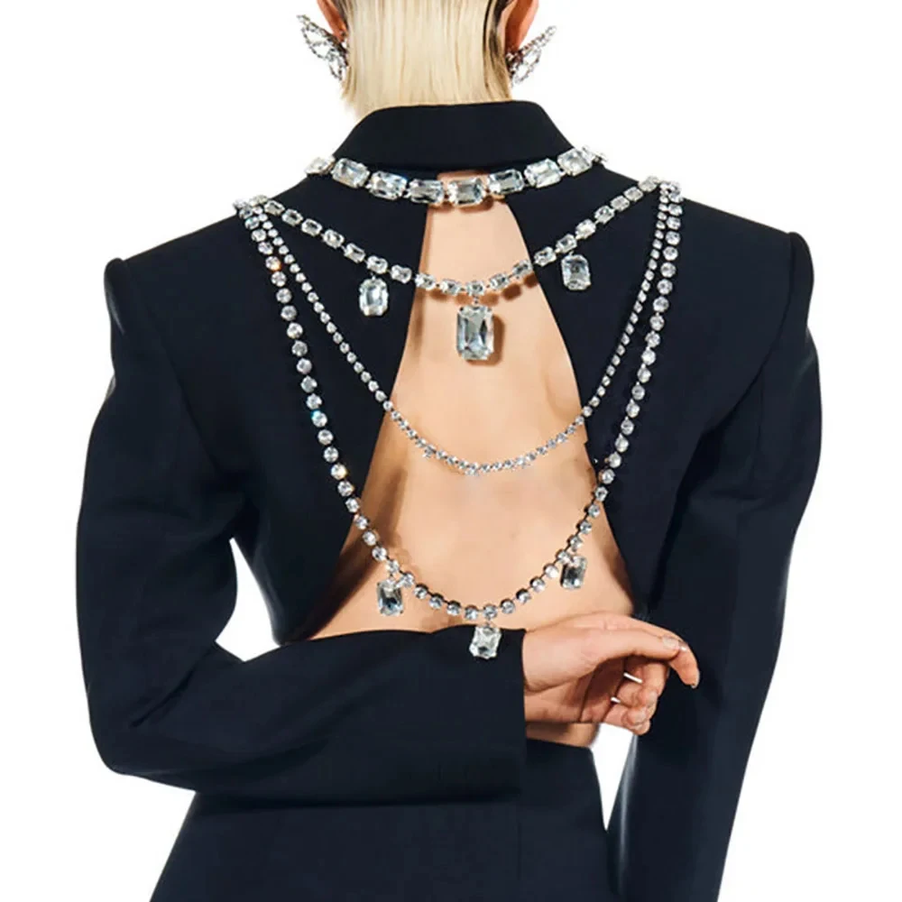 Shine Rhinestone Long Tassel B - Body Jewelry Retainers ulasan dan harga