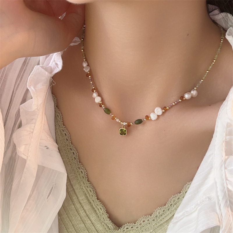 Dopamine Natural Freshwater Ba - Body Jewelry Necklace ulasan dan harga